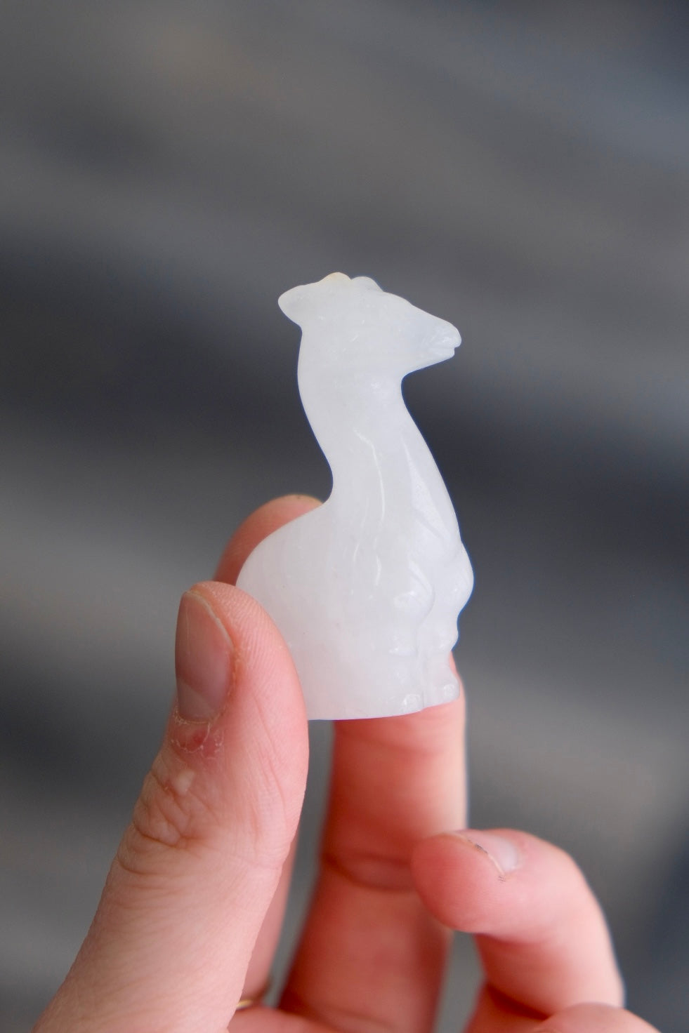 Giraffe Crystal Carving | Clear Quartz