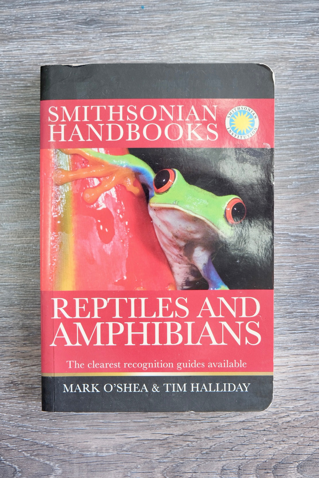 Smithsonian Handbooks: Reptiles and Amphibians Book | Water Damage to Edges