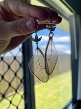 Load image into Gallery viewer, Clearwing Butterfly Forewing Earrings
