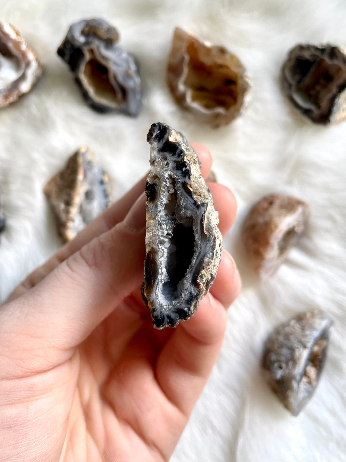 Natural Agate Geode | No Pairs